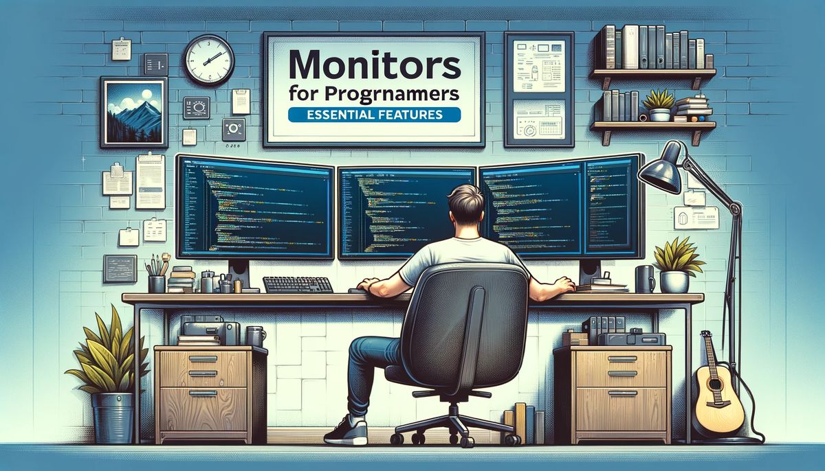 Monitores para programadores: características esenciales